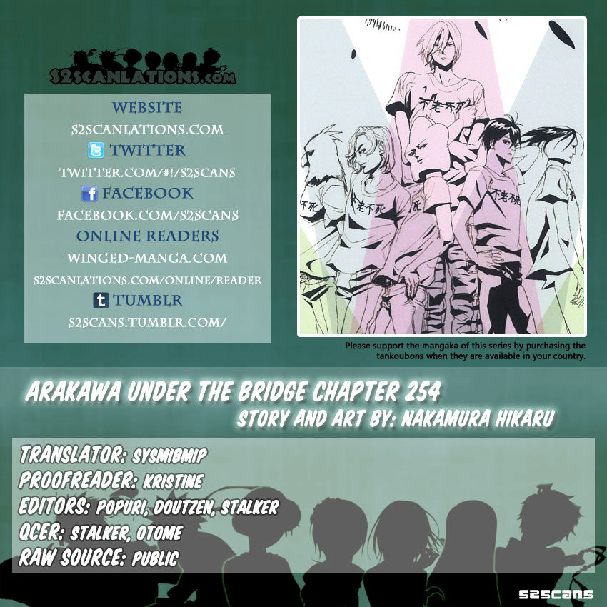 Arakawa Under The Bridge Chapter 254 - BidManga.com