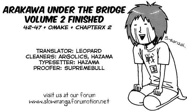 Arakawa Under The Bridge Chapter 46 - BidManga.com