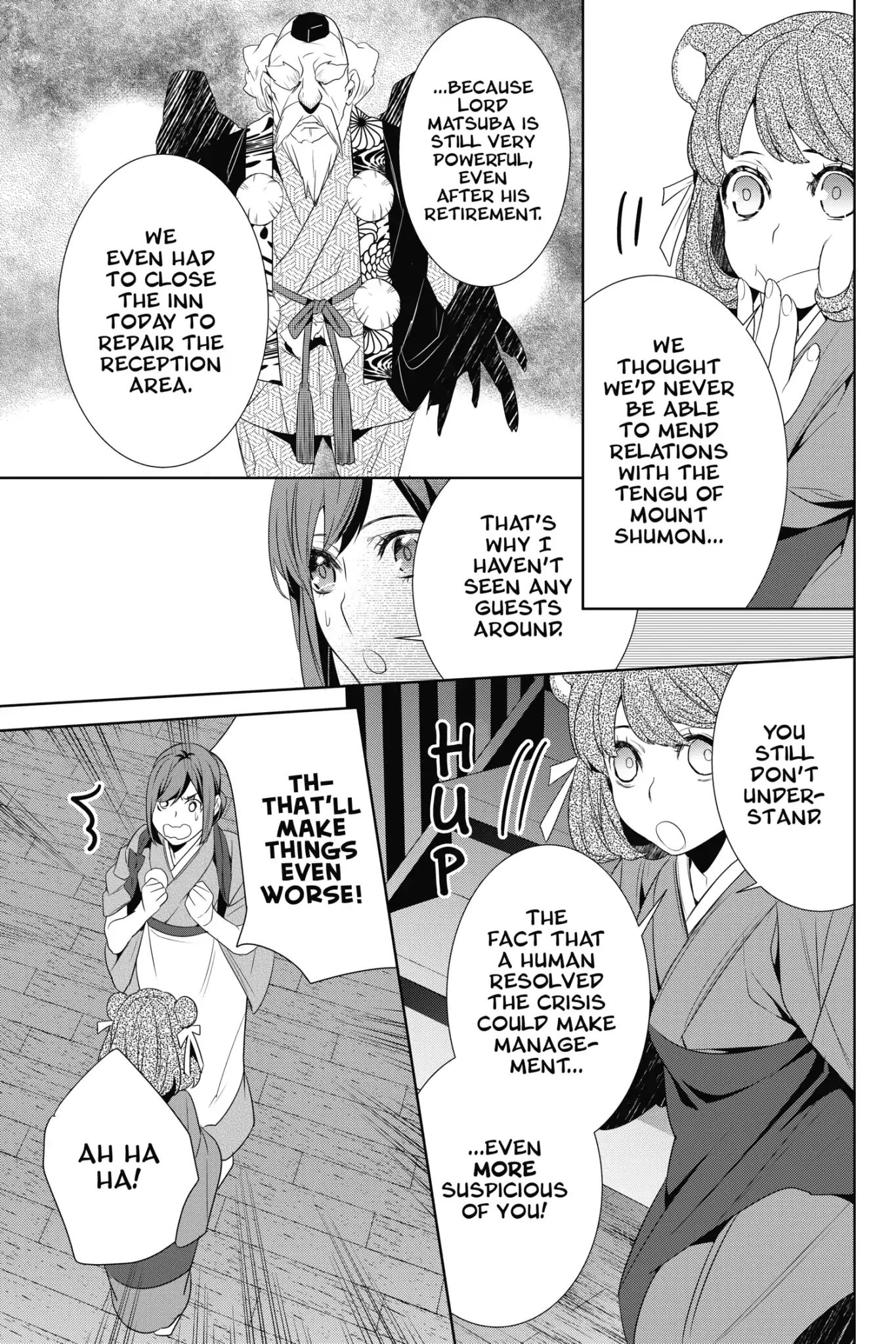 Kakuriyo No Yadomeshi: Ayakashi Oyado Ni Yomeiri Shimasu. Chapter 6 - BidManga.com