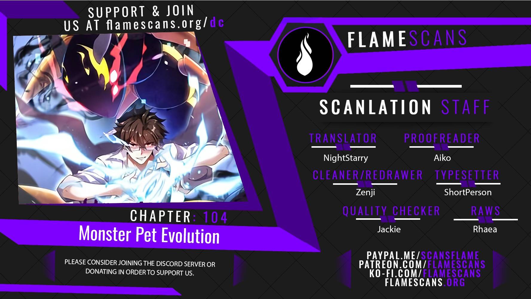 Monster Pet Evolution Chapter 104 - BidManga.com