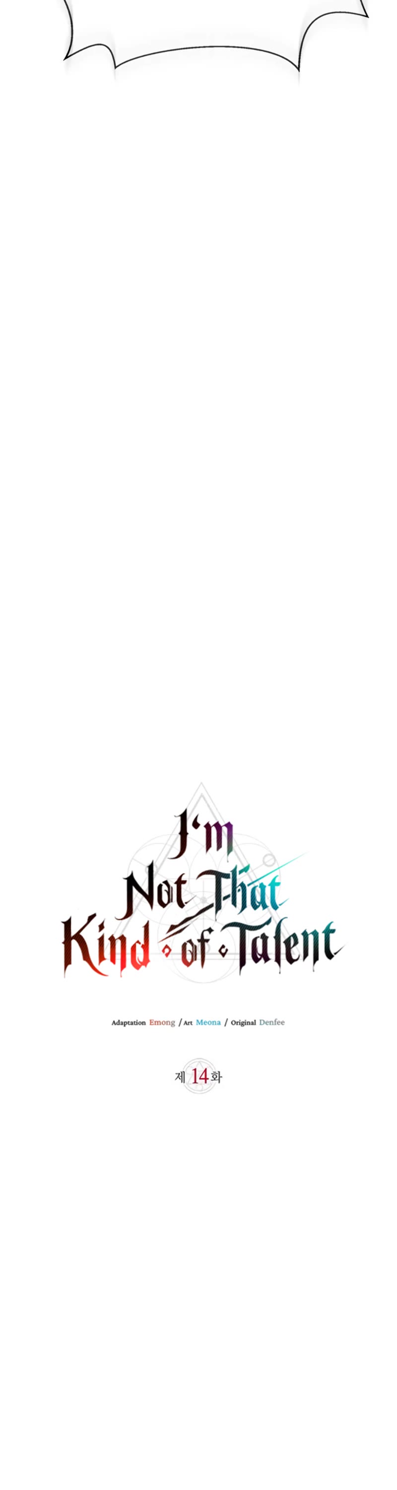 I’M Not That Kind Of Talent Chapter 14 - BidManga.com