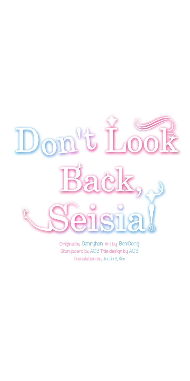 Don’T Look Back, Seisia! Chapter 101 - BidManga.com