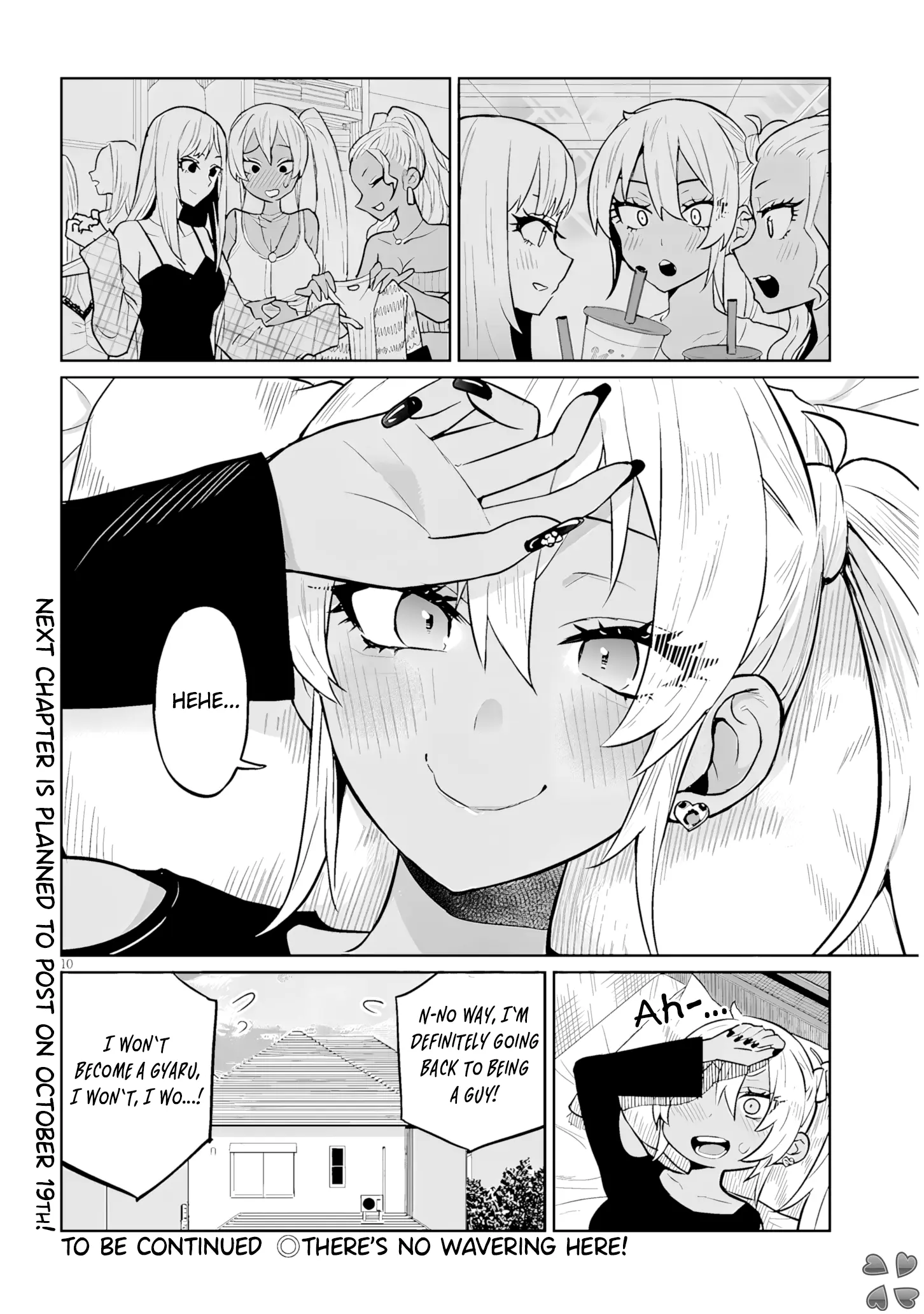 I’M A High School Boy, But I Got Gender-Swapped Into A Gyaru Chapter 10.2 - BidManga.com