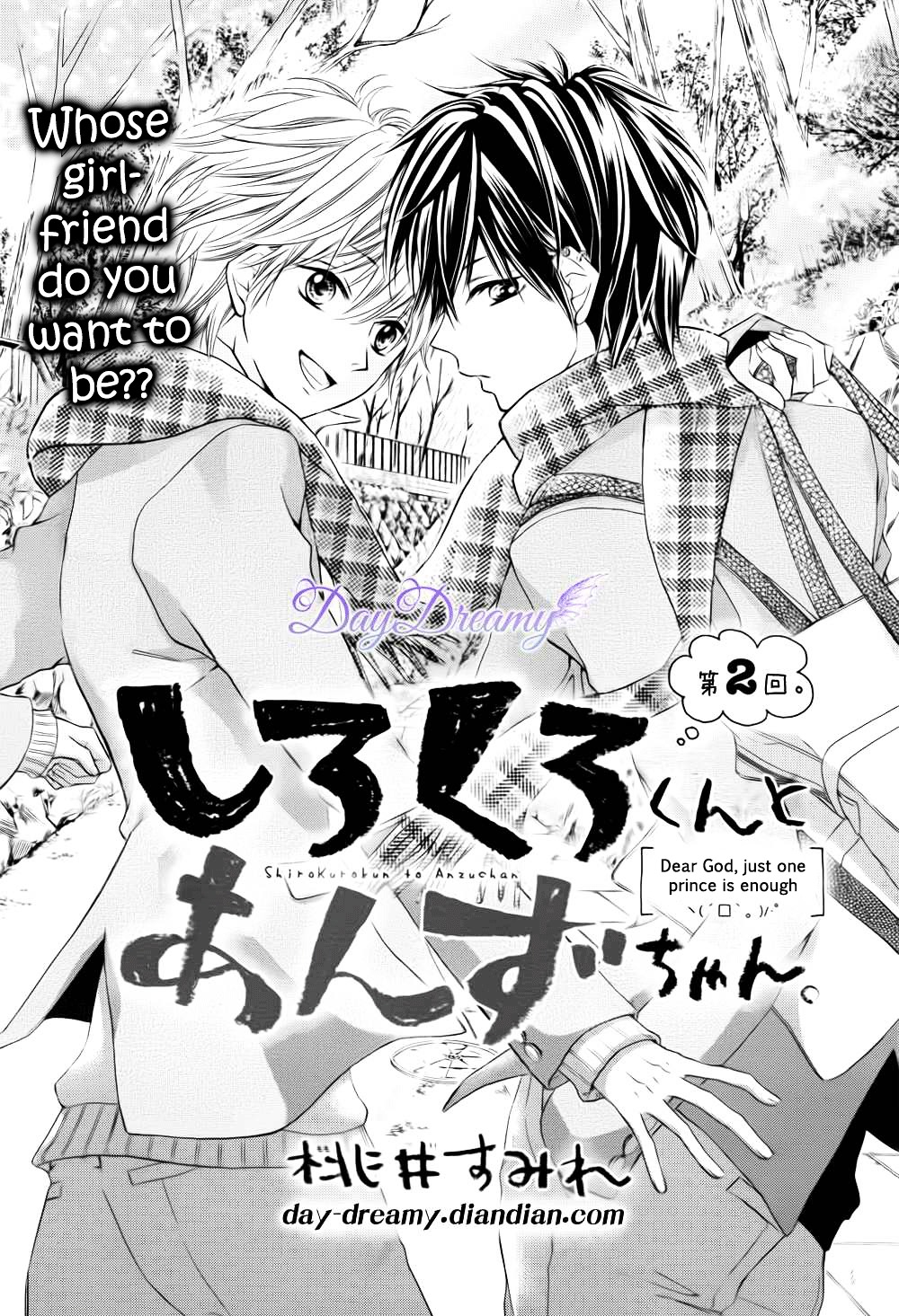 Shirokuro-Kun To Anzu-Chan. Chapter 2 - BidManga.com