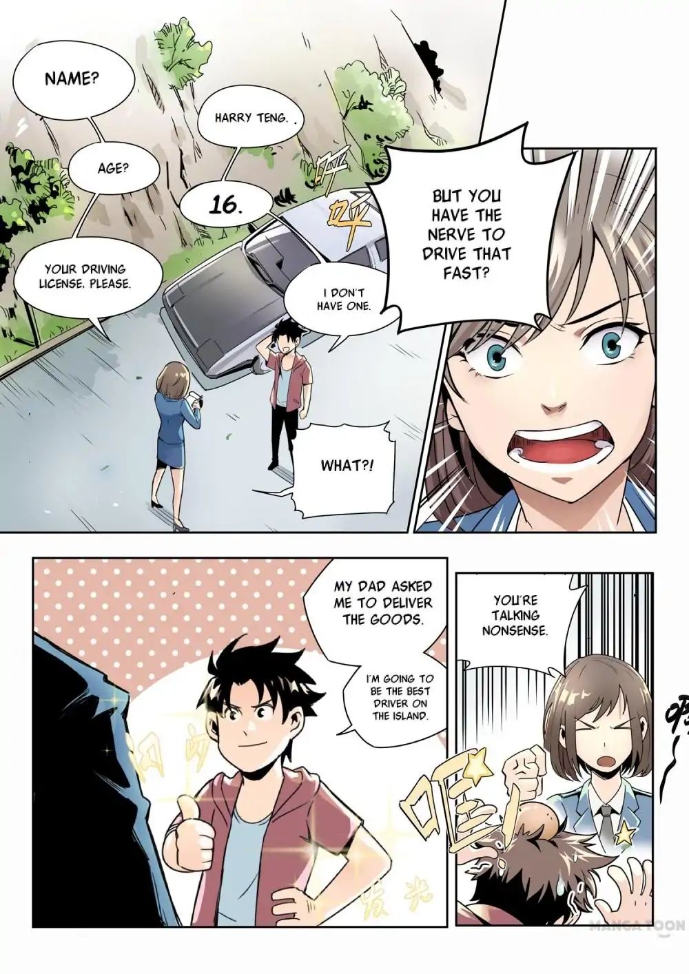 Speed Line Chapter 1 - BidManga.com