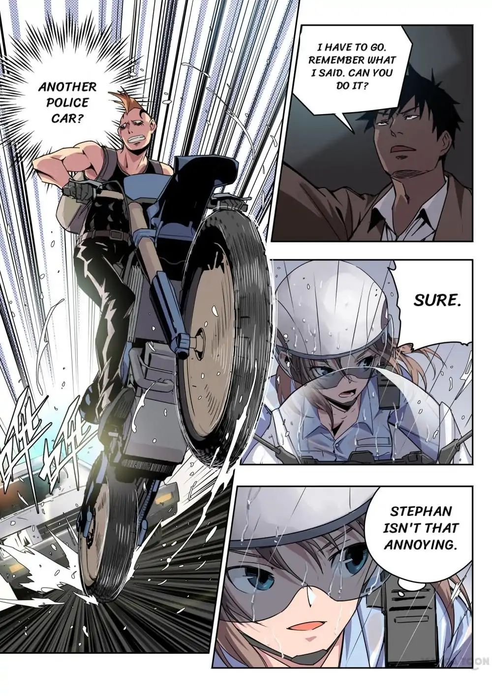 Speed Line Chapter 11 - BidManga.com