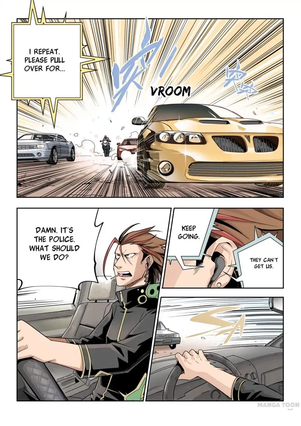 Speed Line Chapter 2 - BidManga.com