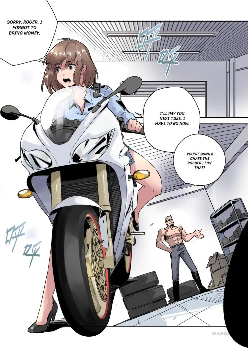 Speed Line Chapter 8 - BidManga.com