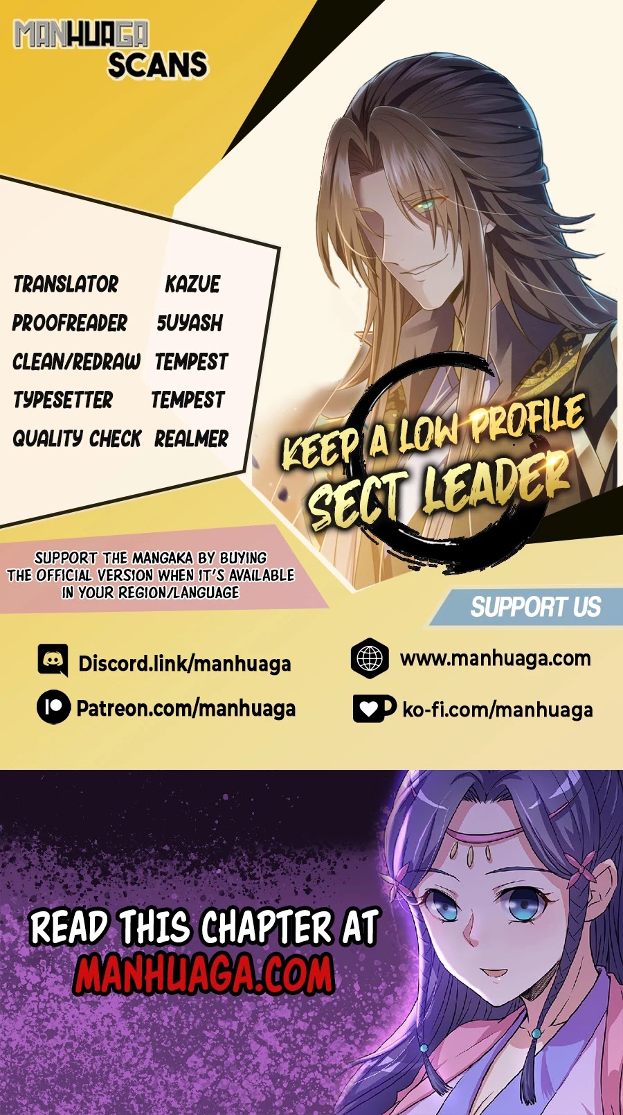 Keep A Low Profile, Sect Leader Chapter 63 - BidManga.com