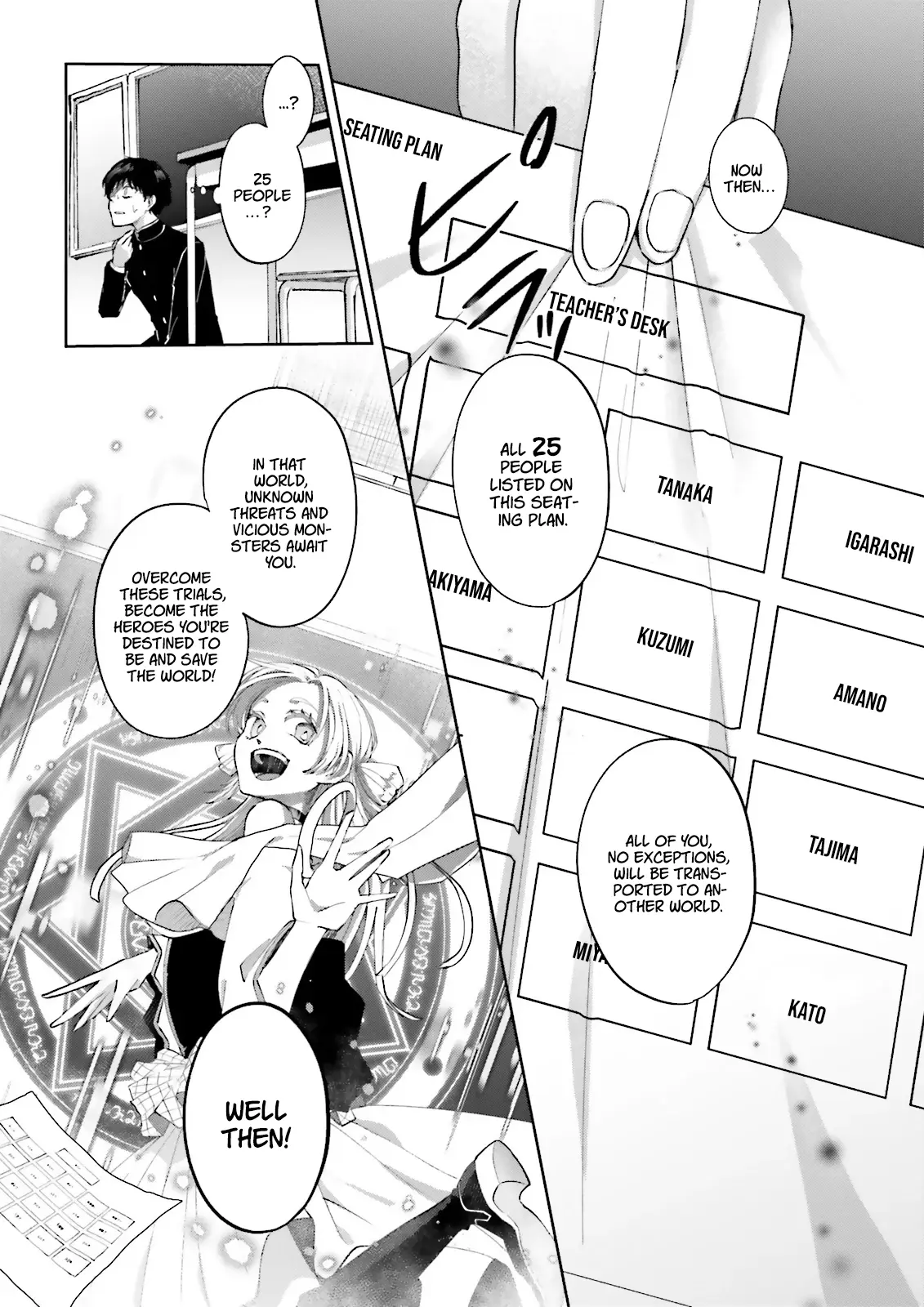 Classmate Wa Isekai De Yuusha Ni Natta Kedo, Ore Dake Gendai Nihon Ni Okizari Ni Narimashita Chapter 1 - BidManga.com