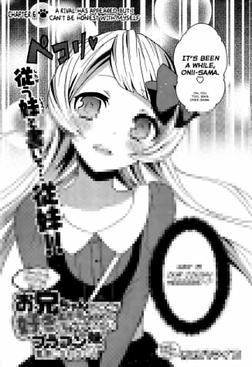 Oniichan No Koto Ga Suki Sugite Nyan Nyan Shitai Burakon Imouto Dakedo Sunao Ni Narenai No Chapter 6 - BidManga.com