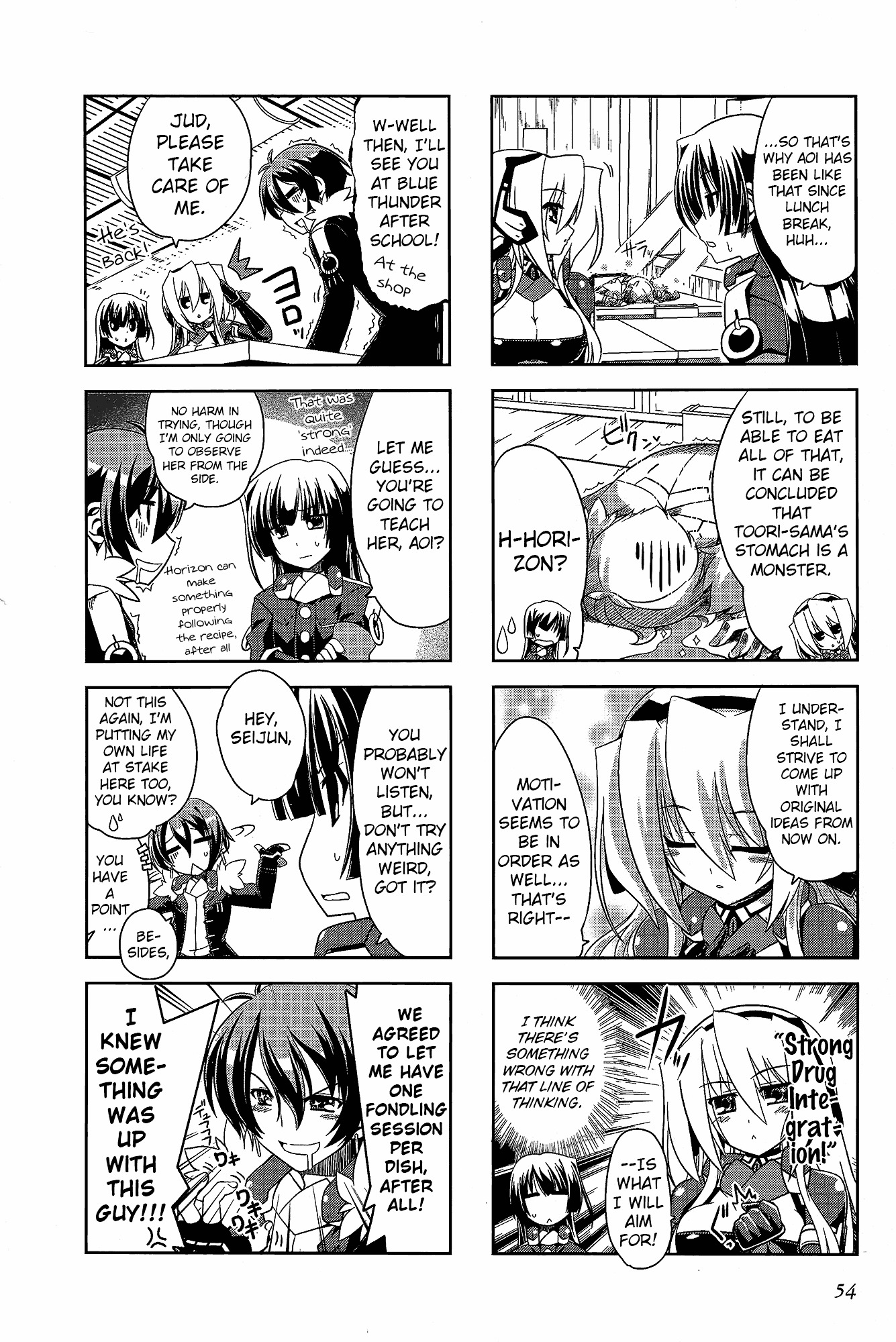 Kyoukai Senjou No Horizon - Official 4Koma Anthology Chapter 2 - BidManga.com