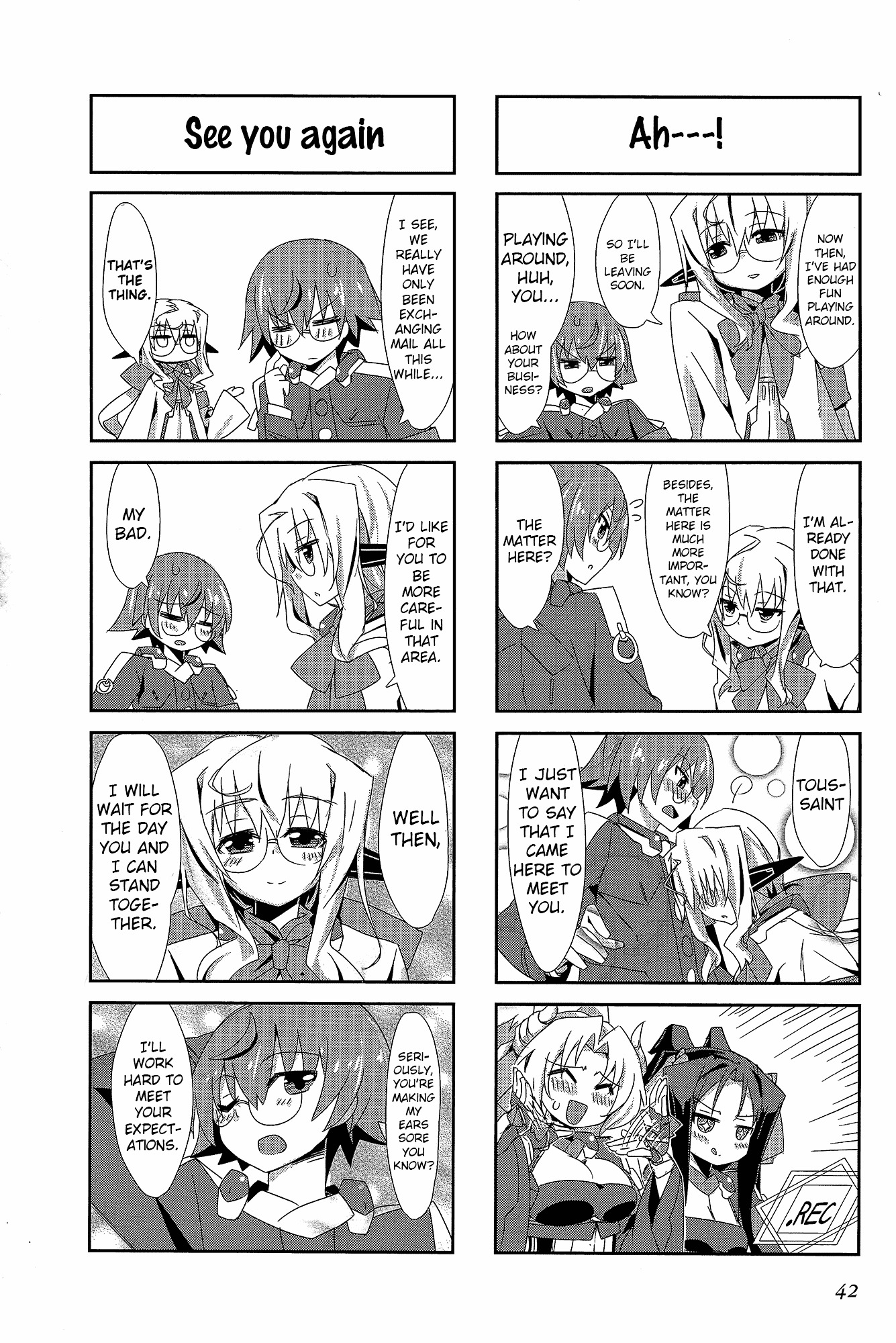 Kyoukai Senjou No Horizon - Official 4Koma Anthology Chapter 2 - BidManga.com