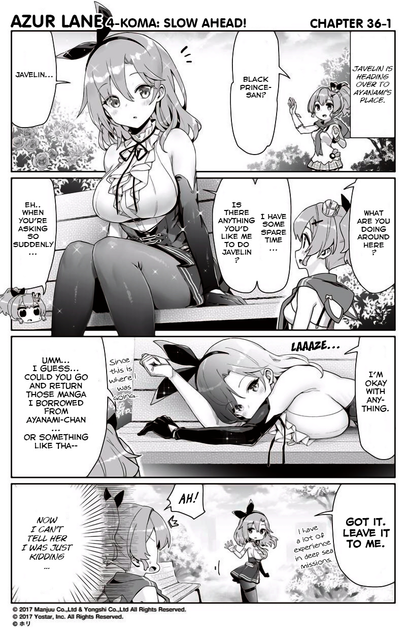 Azur Lane 4-Koma: Slow Ahead Chapter 36 - BidManga.com