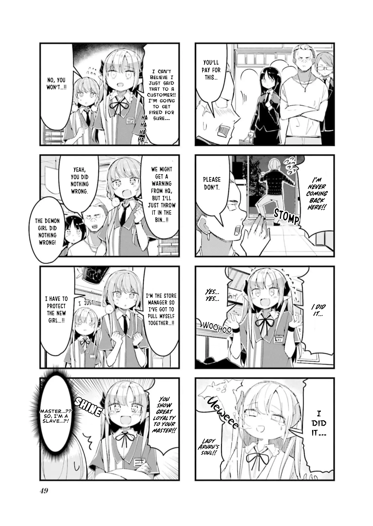 Konbini Yakin No Akuma-Chan Chapter 3 - BidManga.com