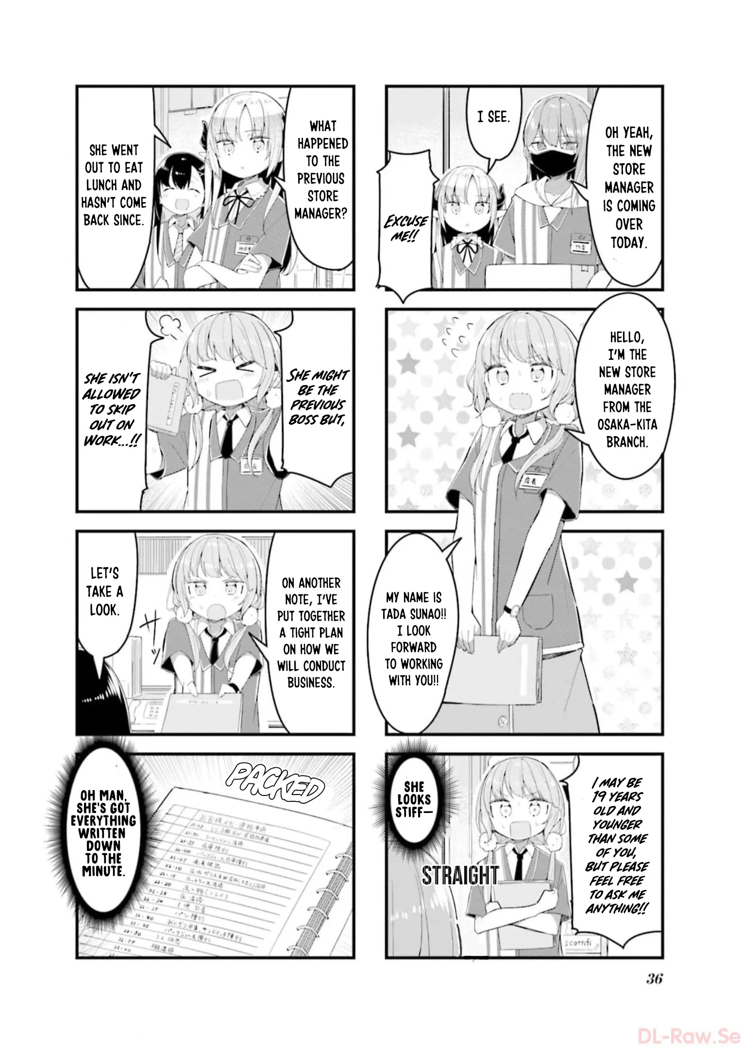 Konbini Yakin No Akuma-Chan Chapter 3 - BidManga.com