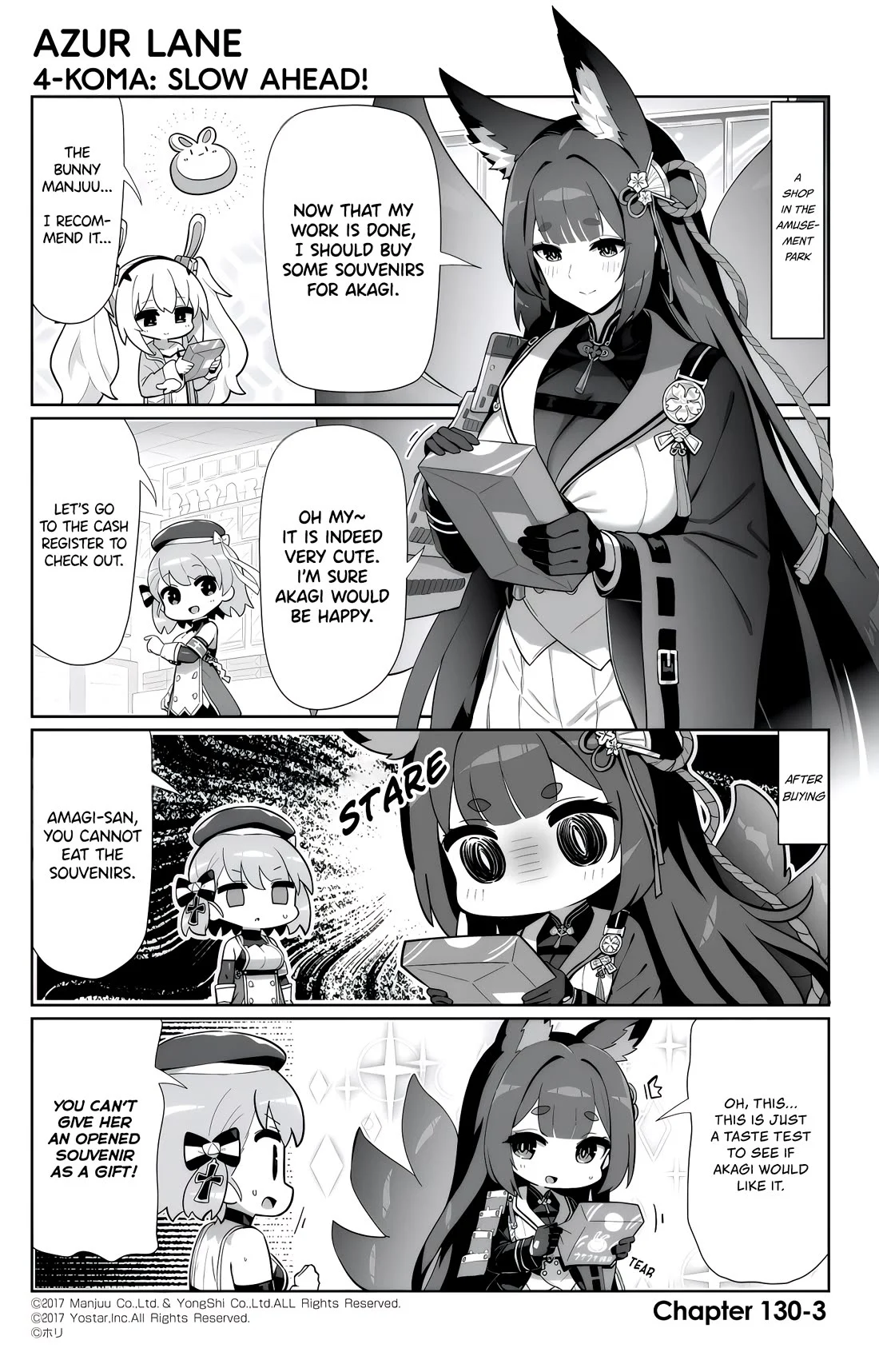 Azur Lane 4-Koma: Slow Ahead Chapter 130 - BidManga.com