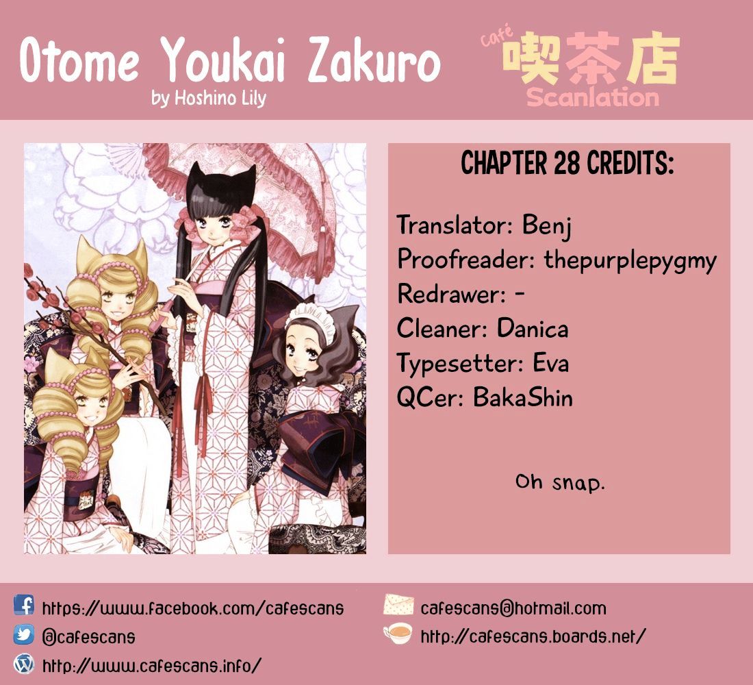 Otome Youkai Zakuro Chapter 28 - BidManga.com