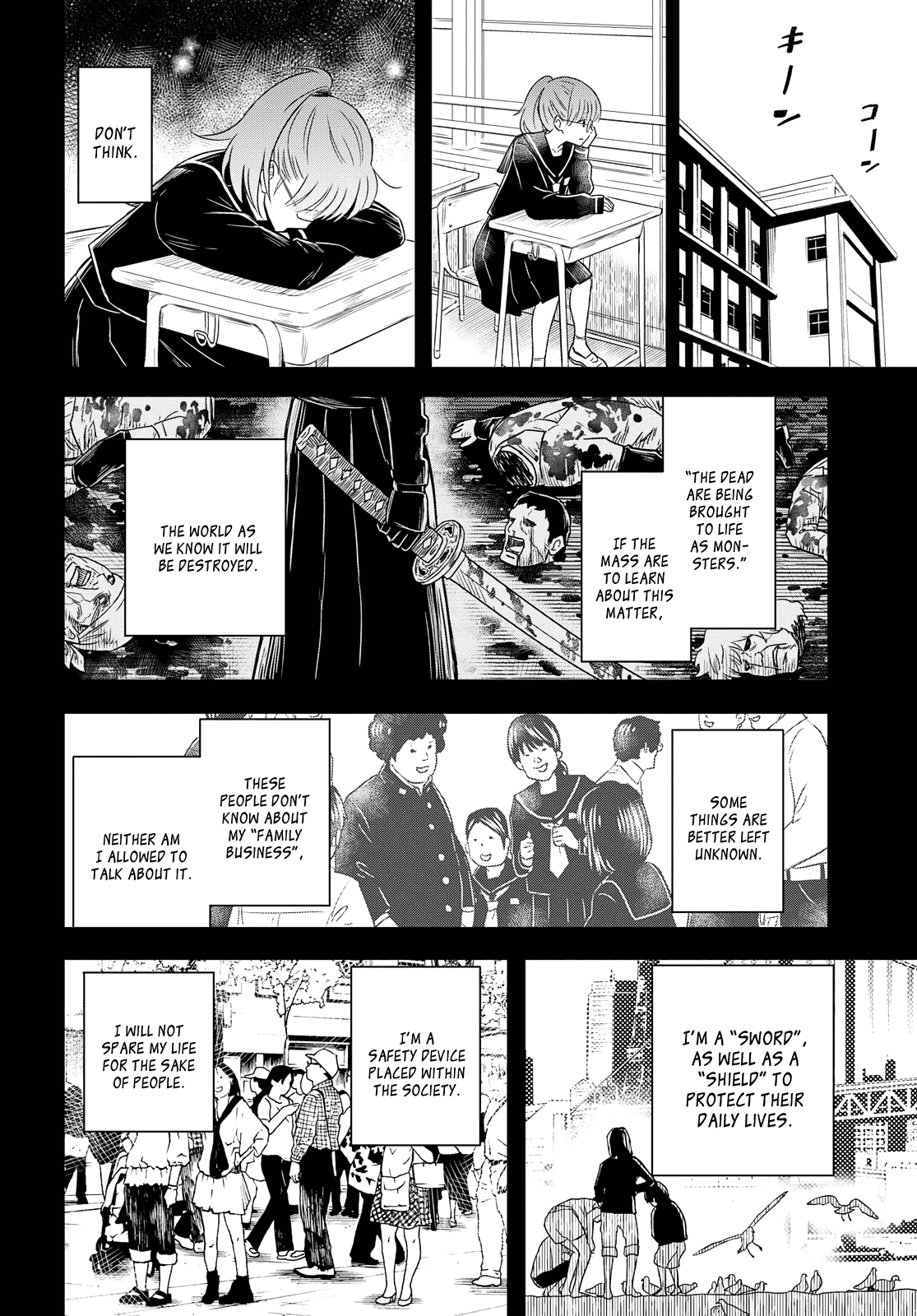 Shikabane-Gatana Chapter 4 - BidManga.com