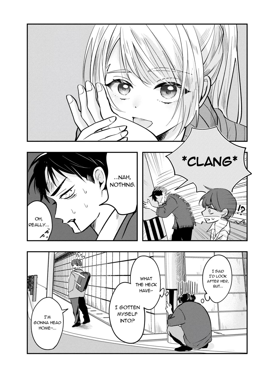 Aisare Tenshi Na Classmate Ga, Ore Ni Dake Itazura Ni Hohoemu Chapter 4 - BidManga.com