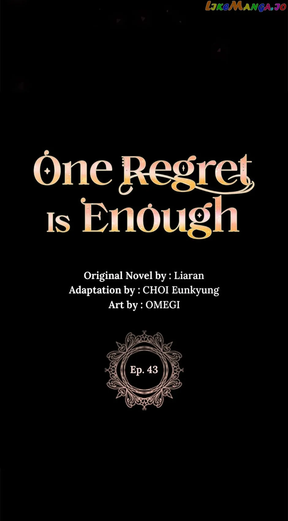 One Regret Is Enough Chapter 43 - BidManga.com