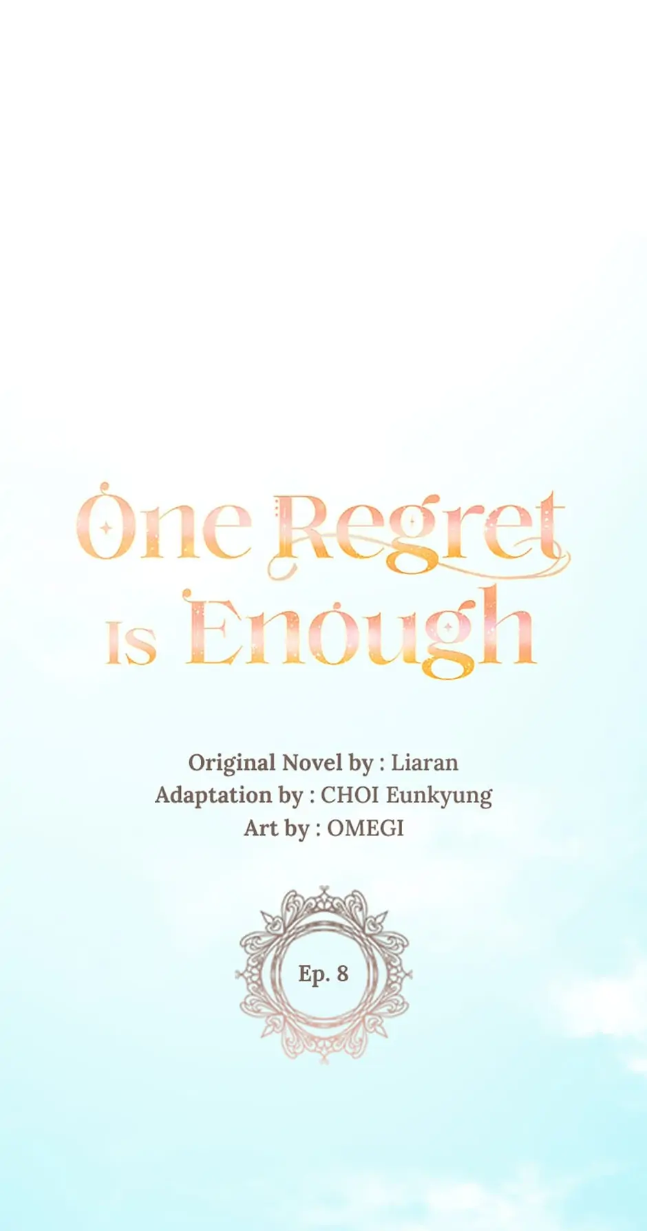 One Regret Is Enough Chapter 8 - BidManga.com