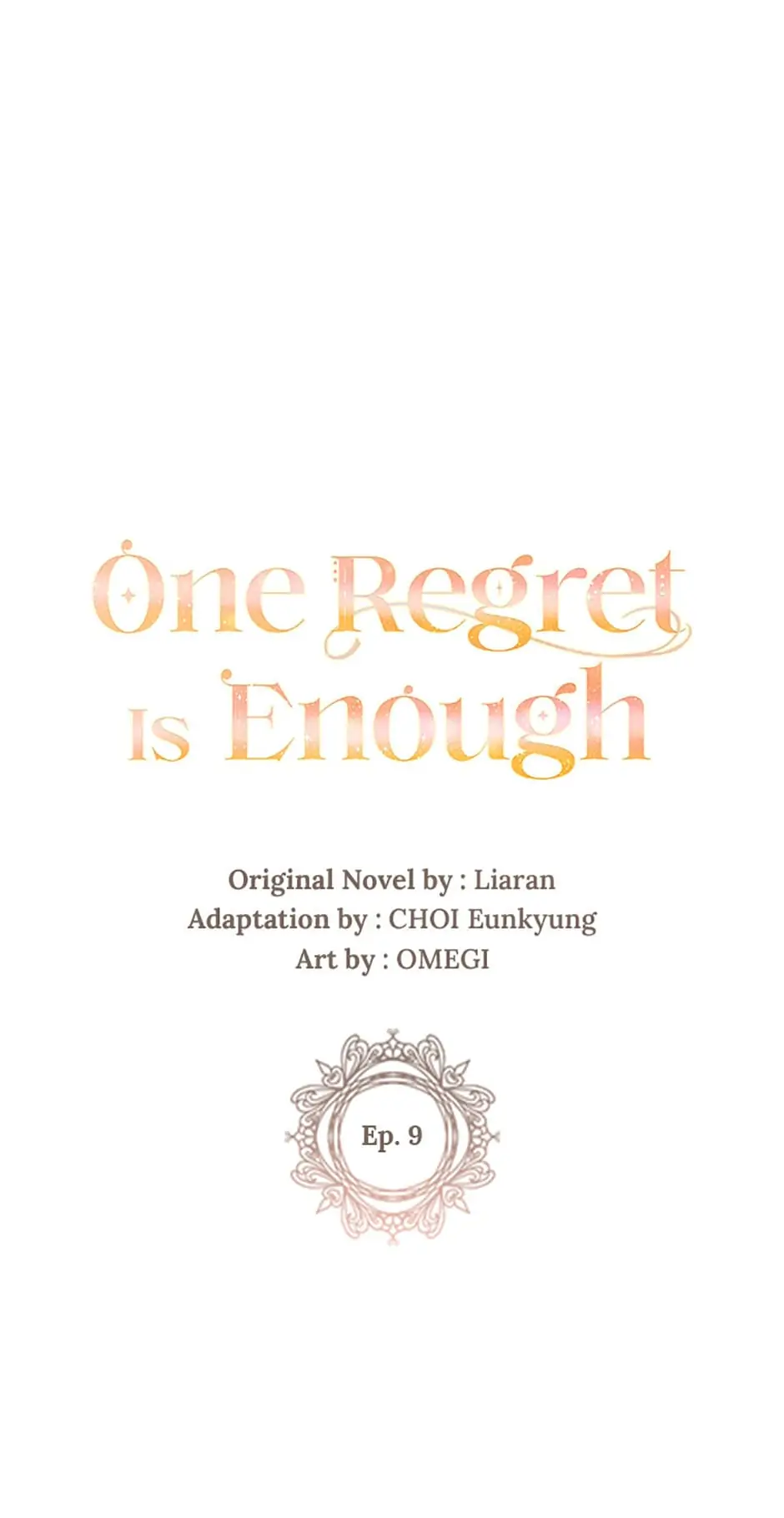 One Regret Is Enough Chapter 9 - BidManga.com