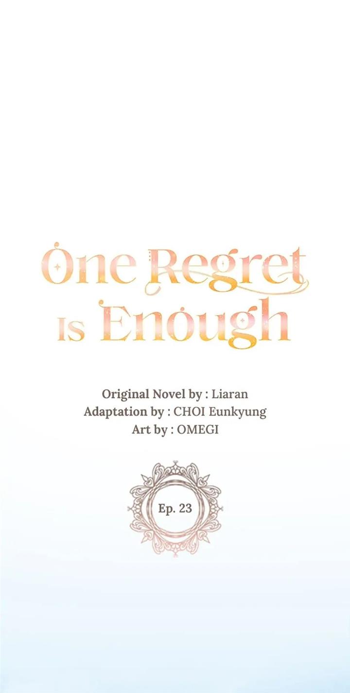 One Regret Is Enough Chapter 23 - BidManga.com