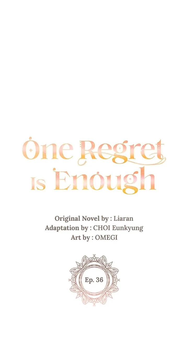 One Regret Is Enough Chapter 36 - BidManga.com