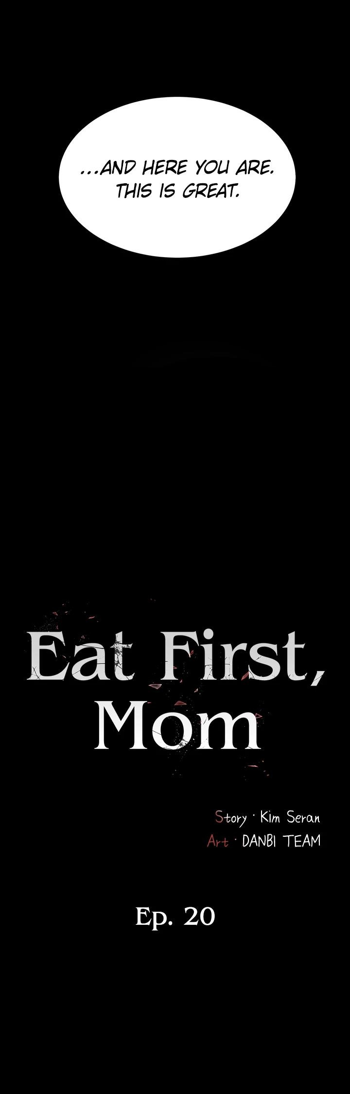 Eat First, Mom Chapter 20 - BidManga.com