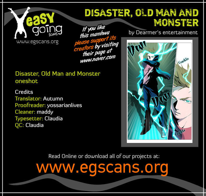 Disaster, Old Man And Monster Chapter 0 - BidManga.com