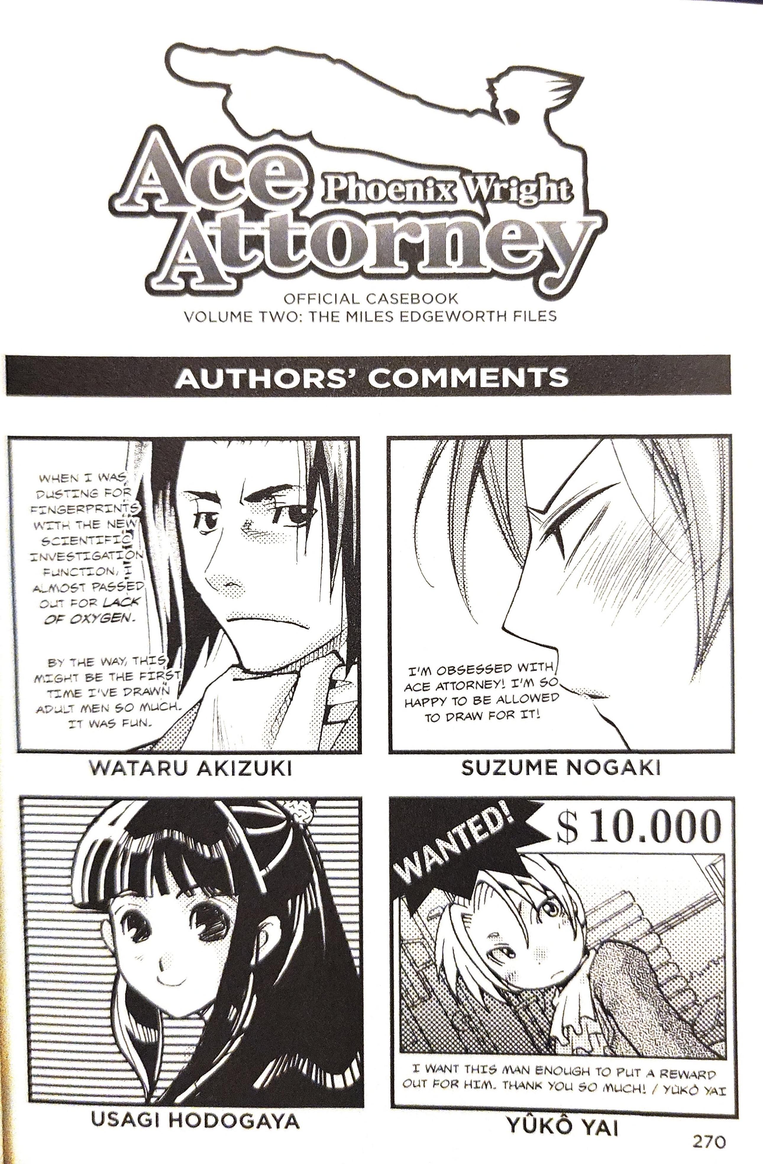 Phoenix Wright: Ace Attorney - Official Casebook Chapter 40 - BidManga.com