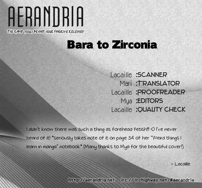 Bara To Zirconia Chapter 0 - BidManga.com