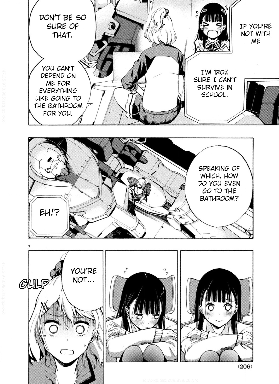 Robot Izonkei Joshi No Meiwaku Na Nichijou Chapter 1 - BidManga.com