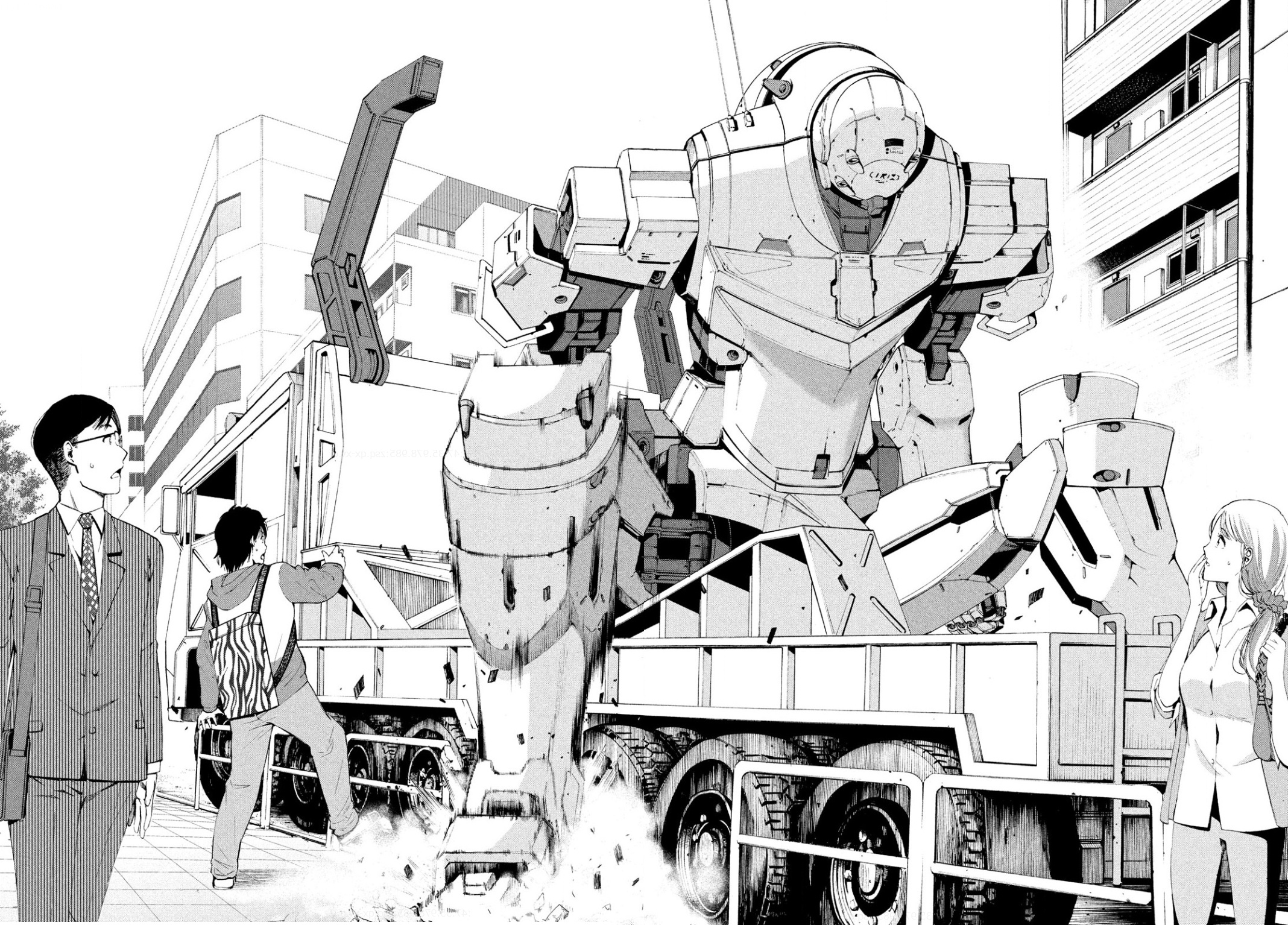 Robot Izonkei Joshi No Meiwaku Na Nichijou Chapter 1 - BidManga.com