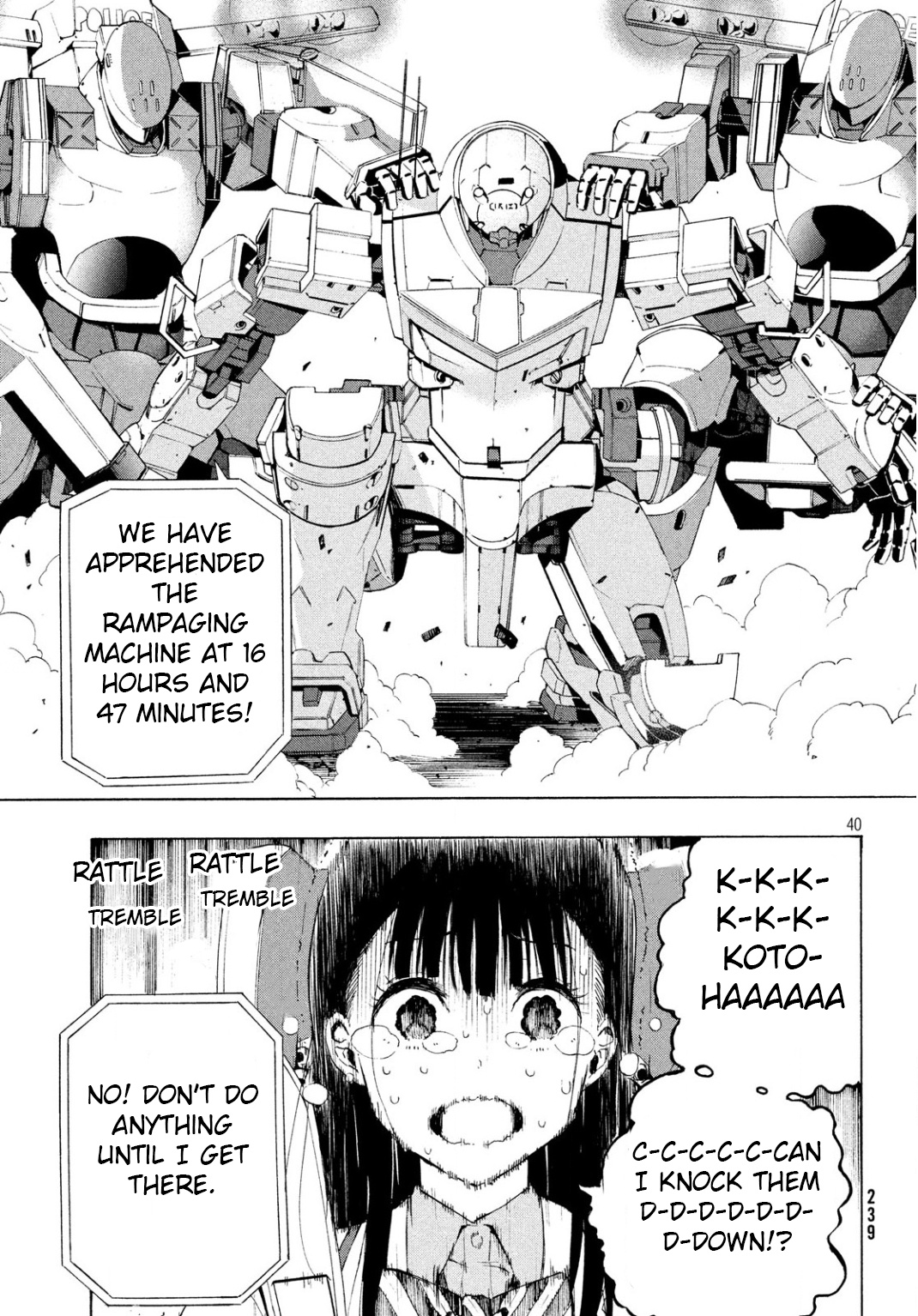 Robot Izonkei Joshi No Meiwaku Na Nichijou Chapter 1 - BidManga.com