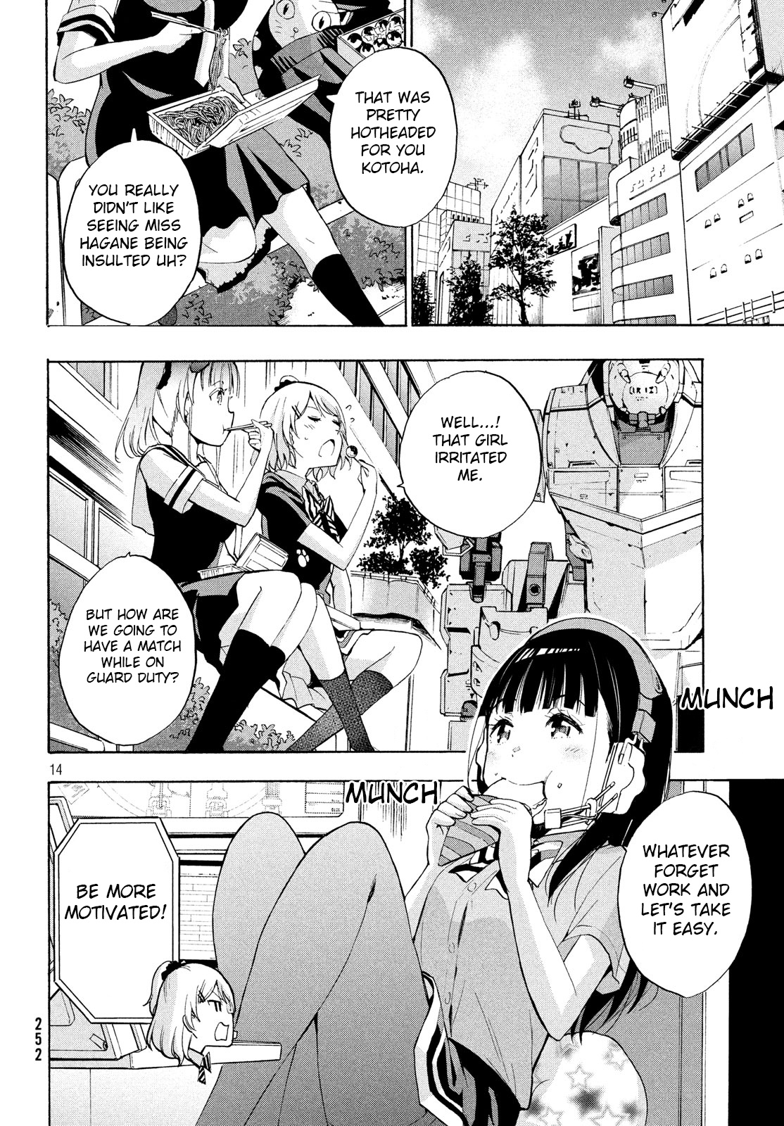 Robot Izonkei Joshi No Meiwaku Na Nichijou Chapter 7.1 - BidManga.com