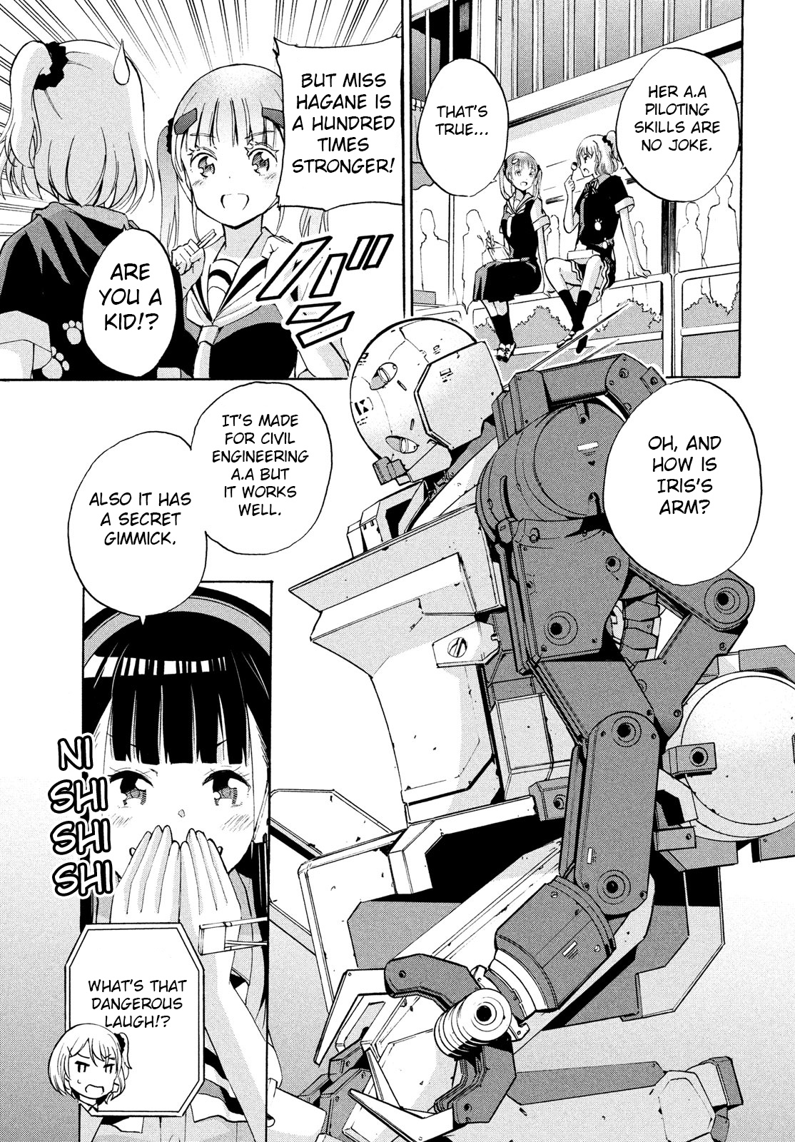 Robot Izonkei Joshi No Meiwaku Na Nichijou Chapter 7.1 - BidManga.com