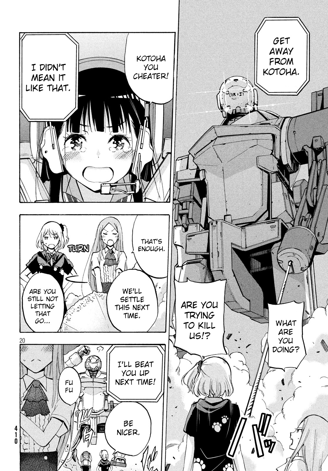 Robot Izonkei Joshi No Meiwaku Na Nichijou Chapter 8.1 - BidManga.com