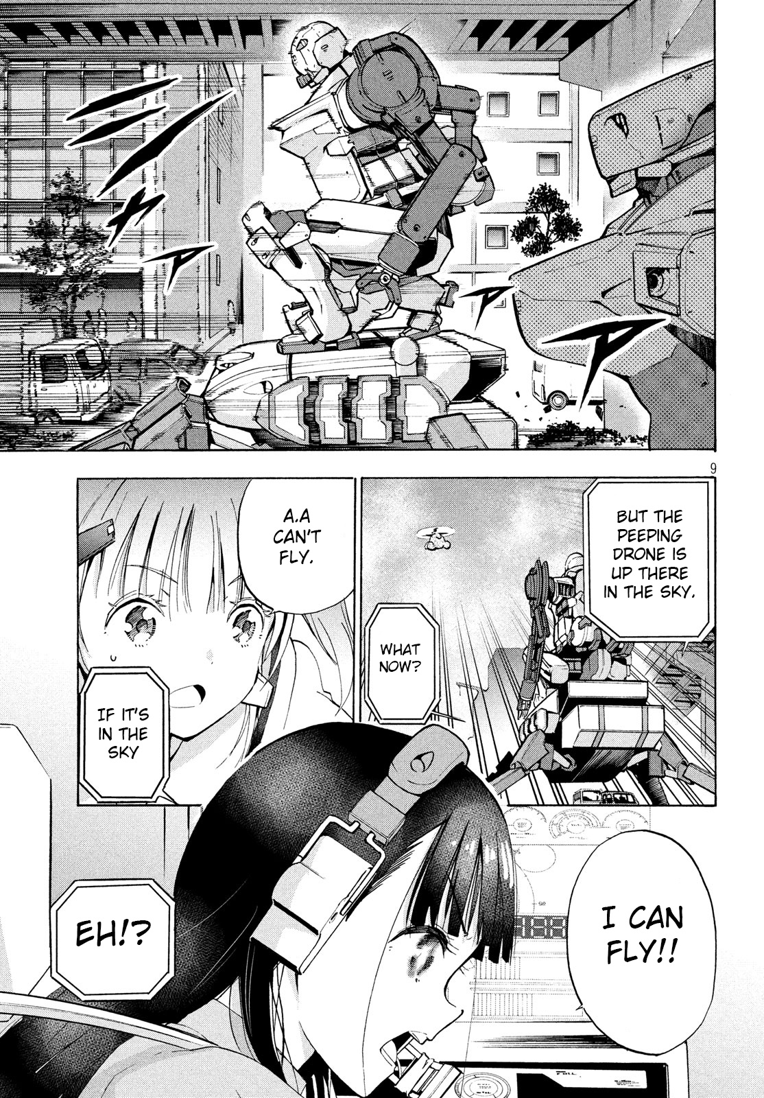 Robot Izonkei Joshi No Meiwaku Na Nichijou Chapter 8 - BidManga.com