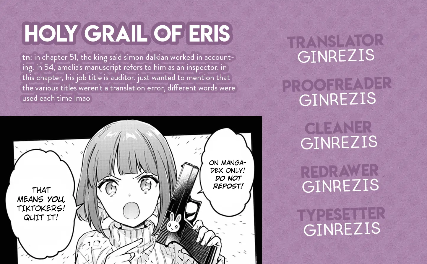 The Holy Grail Of Eris Chapter 55 - BidManga.com