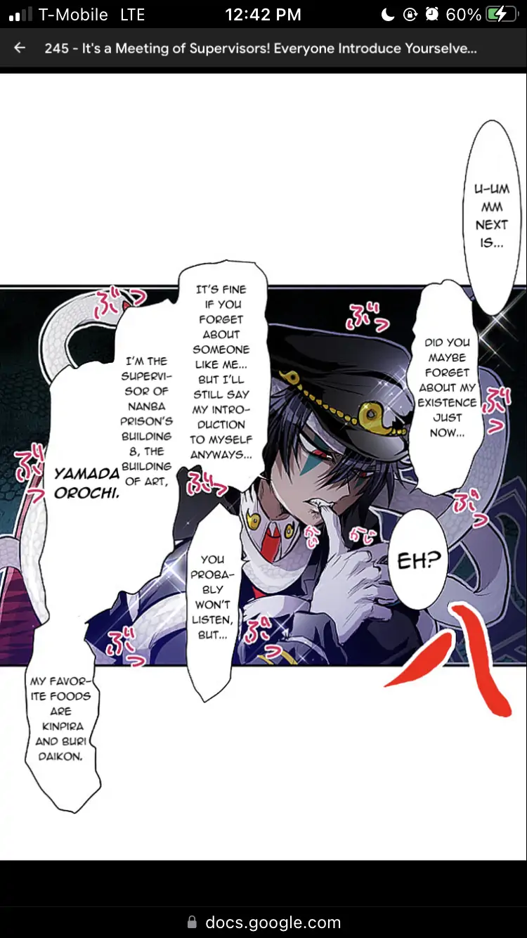 Nanbaka Chapter 245 - BidManga.com