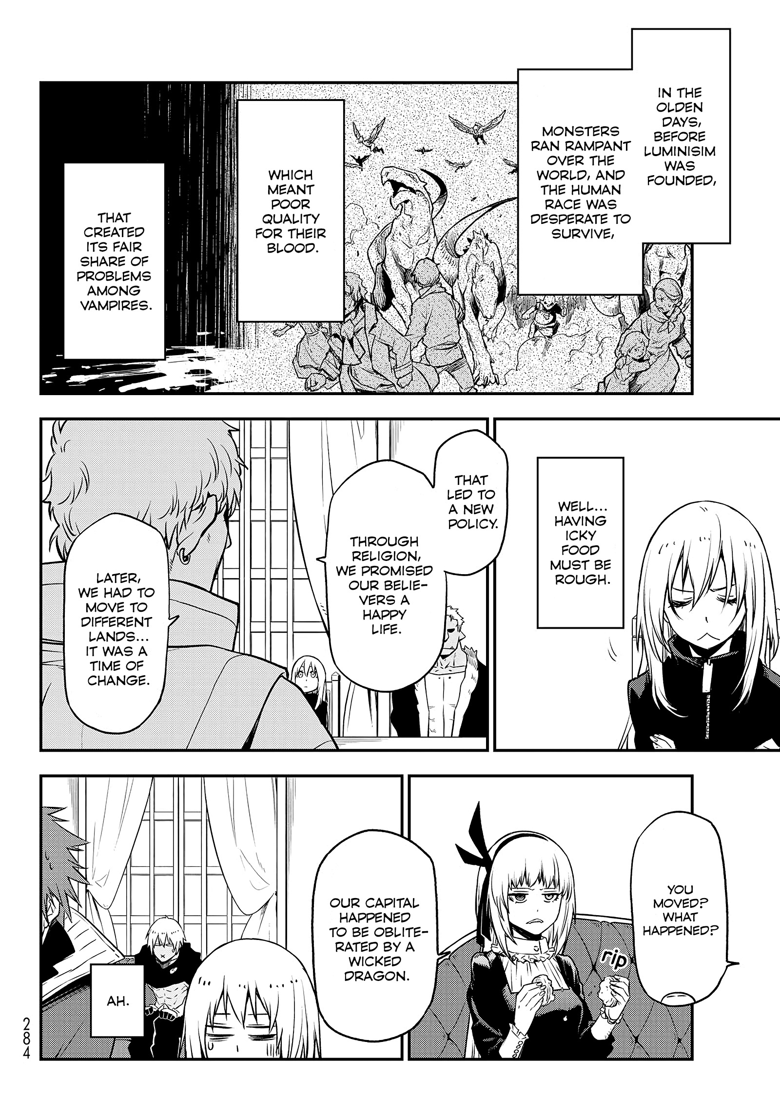 Tensei Shitara Slime Datta Ken Chapter 100 - BidManga.com