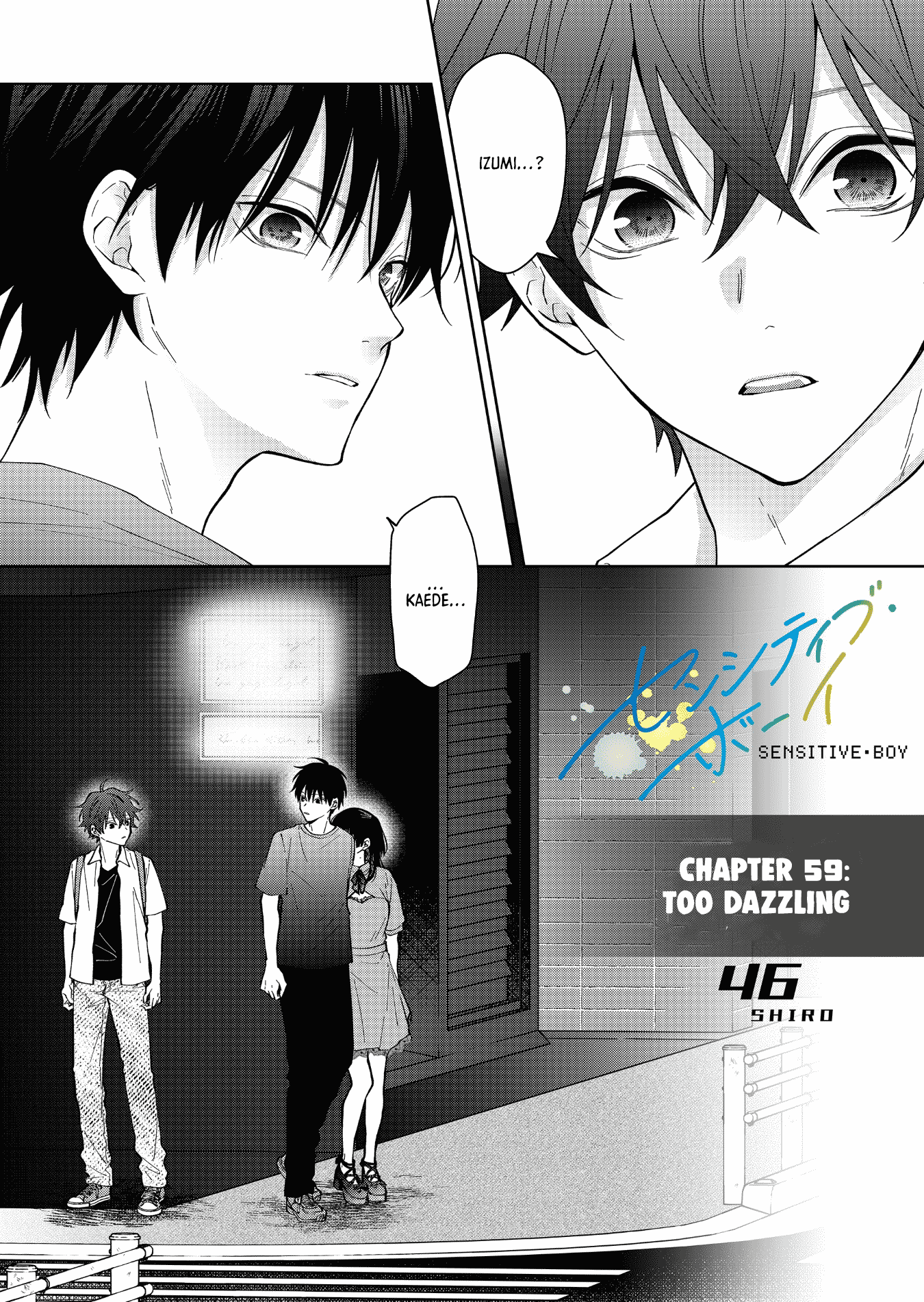 Sensitive Boy Chapter 59 - BidManga.com