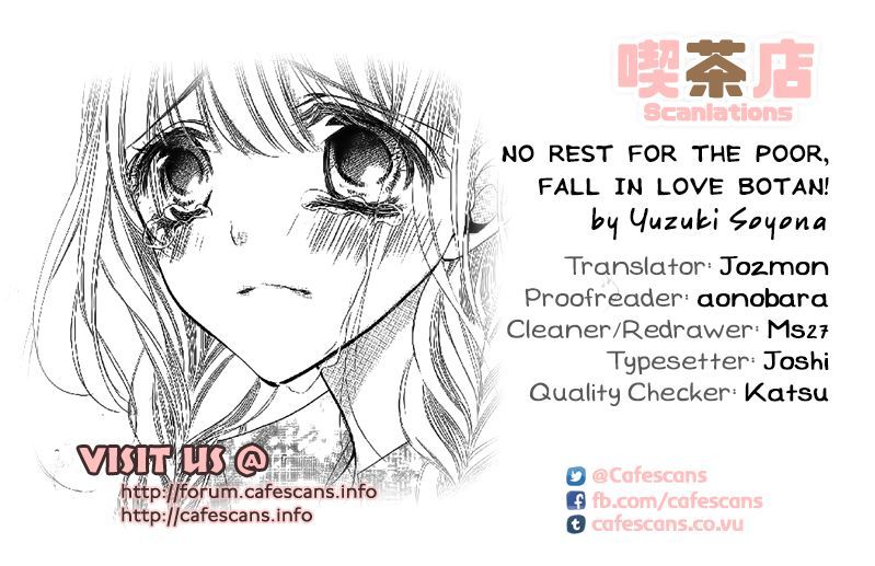 No Rest For The Poor, Fall In Love Botan! Chapter 1 - ManhuaZ.net