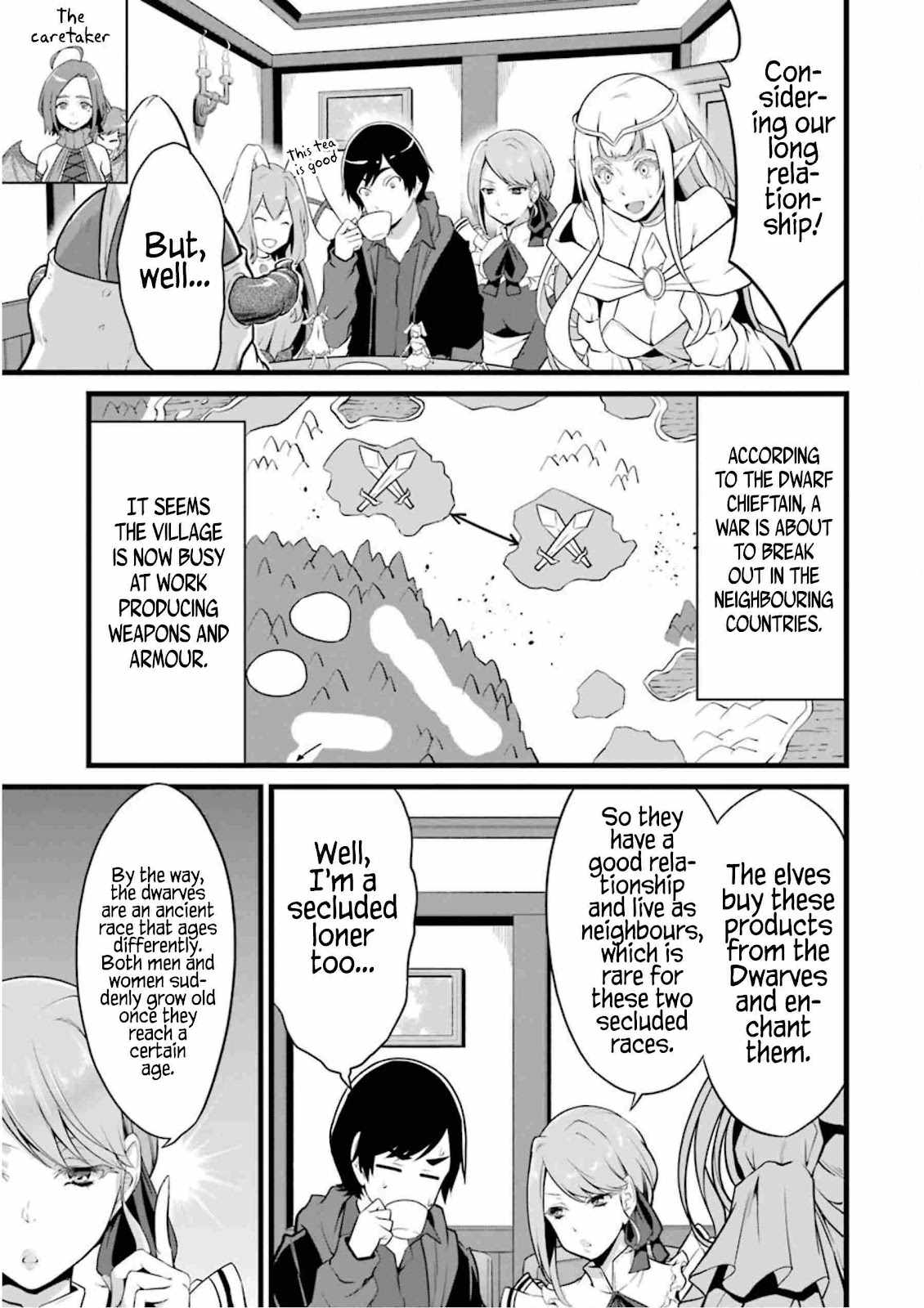 Yuru Fuwa Noka No Moji Bake Skill Chapter 9 - BidManga.com