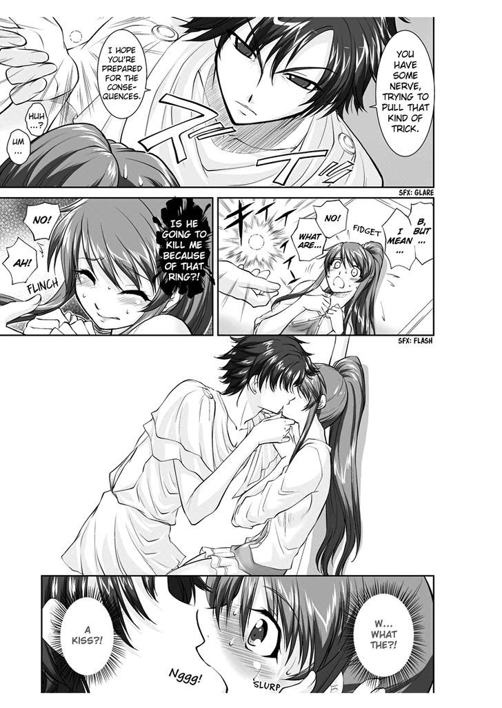 Ero Meruhen - Kin No Yubiwa To Gin No Yubiwa - Shokushu Na Bathroom Chapter 1 - BidManga.com