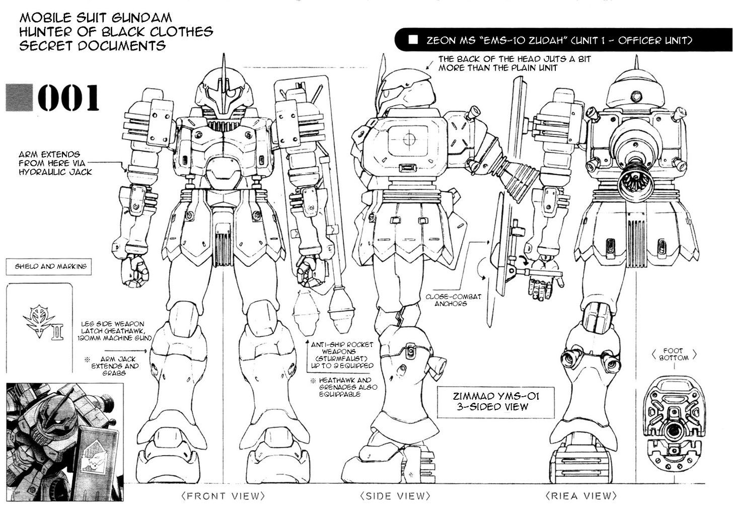 Kidou Sensei Gundam - Kokui No Kariudo Chapter 1 - BidManga.com