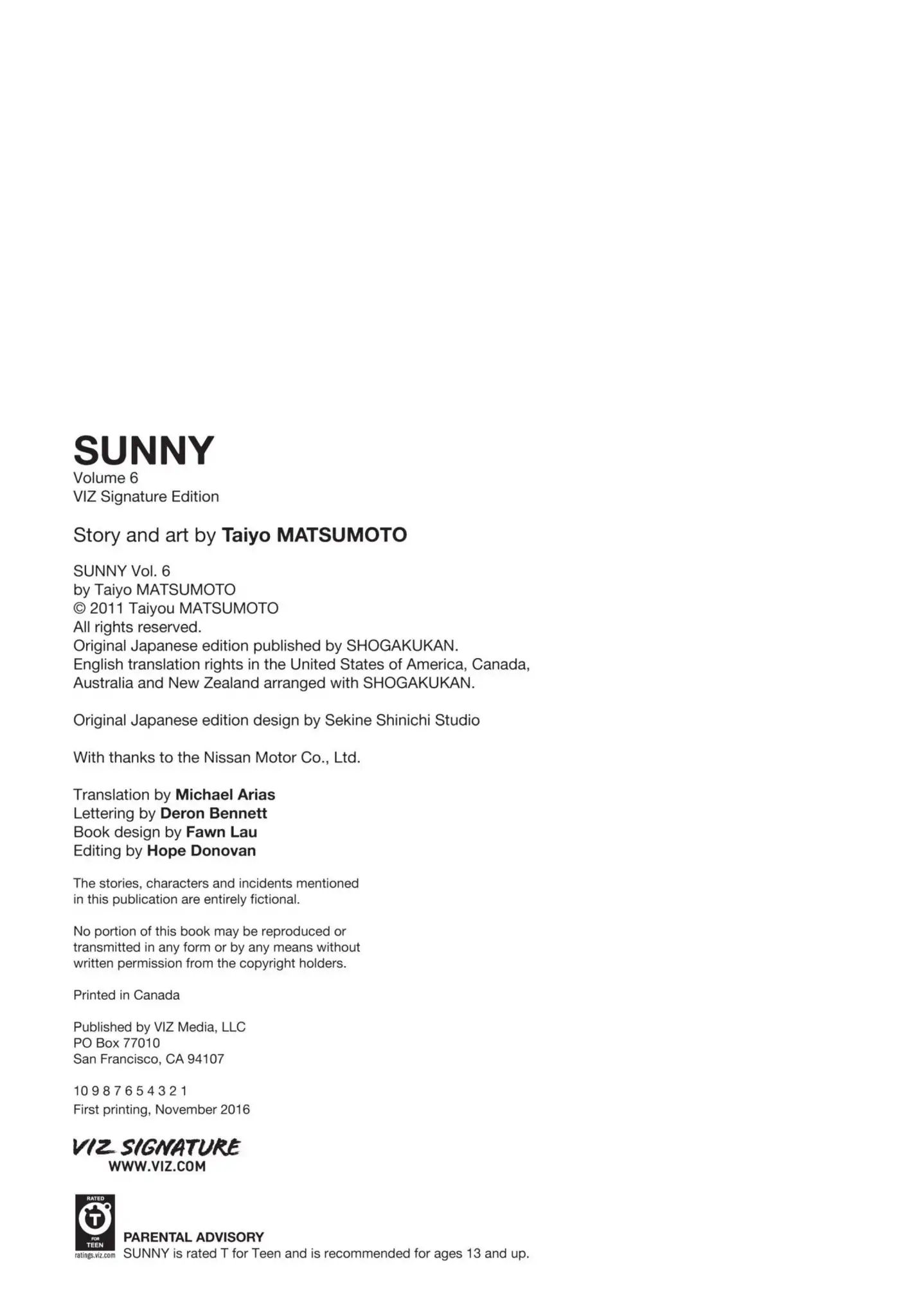 Sunny (Matsumoto Taiyou) Chapter 37 - BidManga.com