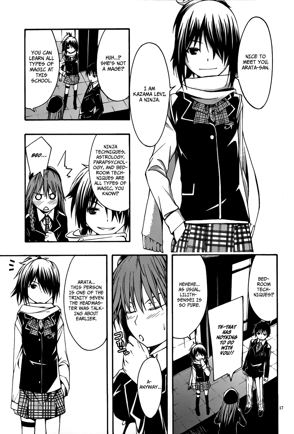 Trinity Seven: 7-Nin No Mahoutsukai Chapter 1 - BidManga.com